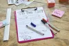 Tűfilc, 0,3 mm, EDDING "89 Office Liner", kék