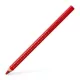 Színes ceruza, háromszögletű, FABER-CASTELL "Grip 2001 Jumbo", piros
