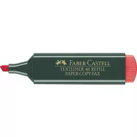   Szövegkiemelő, 1-5 mm, FABER-CASTELL, "Textliner 48", piros