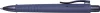 Golyóstoll, 1 mm, XB, nyomógombos tolltest, kék alkonyat tolltest, FABER-CASTELL "Poly Ball Urban", kék