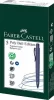 Golyóstoll, 1 mm, XB, nyomógombos tolltest, kék alkonyat tolltest, FABER-CASTELL "Poly Ball Urban", kék