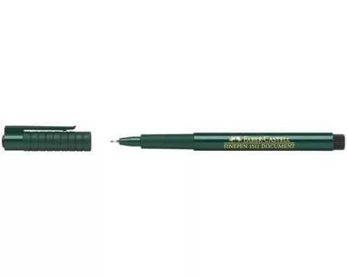 Tűfilc, 0,4 mm, FABER-CASTELL "Finepen 1511", fekete