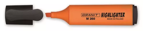 Szövegkiemelő, 1-5 mm, GRANIT "M260", narancs