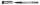Alkoholos marker, OHP, 0,4 mm, GRANIT "M854", fekete