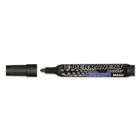   Alkoholos marker, 3-4 mm, kúpos, GRANIT "M860", fekete