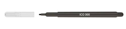 Rostirón, 1 mm, ICO "300", fekete