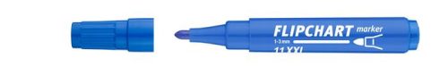 Flipchart marker, 1-3 mm, kúpos, ICO "Artip 11 XXL", kék