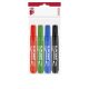 Flipchart marker készlet, 1-3 mm, kúpos, ICO "Artip 11 XXL", 4 különböző szín