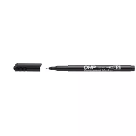 Alkoholos marker, OHP, 0,3 mm, S, ICO, fekete