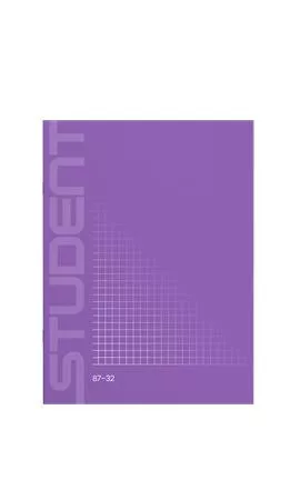 Füzet, tűzött, A4, kockás, 32 lap, ICO "Student", "87-32"