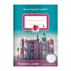   Olvasónapló, tűzött, A5, 32 lap, 3. osztály, ICO "Süni Mesefüzet"