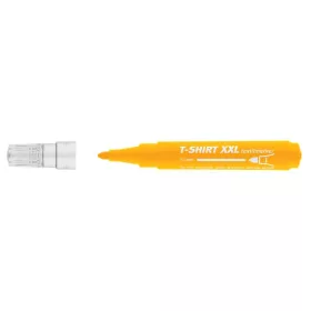   Textilmarker, 1-3 mm, kúpos, ICO "XXL T-Shirt", sárga