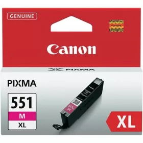   CLI-551MXL Tintapatron Pixma iP7250, MG5450, MG6350 nyomtatókhoz, CANON, magenta, 11ml