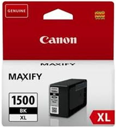 PGI-1500BXL Tintapatron Maxify MB2350 nyomtatókhoz, CANON, fekete, 34,7 ml