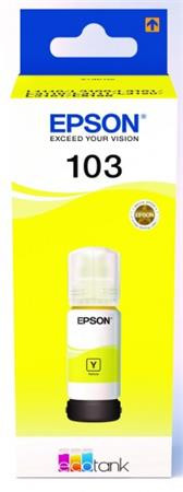 T00S44A Tinta EcoTank L3110, L3150, L1110 nyomtatókhoz, EPSON 103, sárga, 65 ml