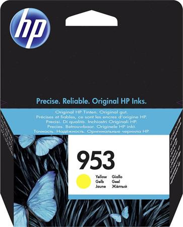 F6U14AE Tintapatron OfficeJet Pro 8210, 8700-as sorozathoz, HP 953, sárga, 700 oldal