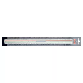 Léptékvonalzó, geodéziai, műanyag, KOH-I-NOOR