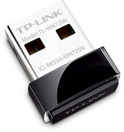 USB WiFi adapter, mini, 150 Mbps, TP-LINK "TL-WN725N"