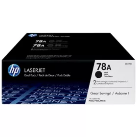   CE278AD Lézertoner LaserJet P1566, P1606 nyomtatókhoz, HP 78A, fekete, 2*2,1k