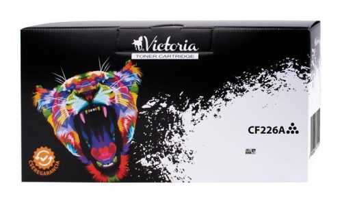 CF226A Lézertoner, univerzális, LaserJet Pro M402, 426, i-SENSYS MF421DW nyomtatókhoz, VICTORIA TECHNOLOGY 26A, fekete
