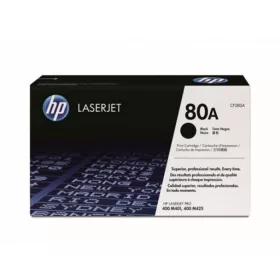   CF280A Lézertoner LaserJet Pro 400 M401 sorozat, M425 nyomtatókhoz, HP 80A, fekete, 2,7k