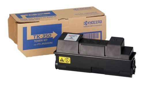 TK350 Lézertoner FS 3920DN nyomtatóhoz, KYOCERA, fekete, 15k