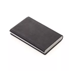   Bankkártyatartó, műbőr, 10 db-os, RFID védelemmel, TROIKA, fekete