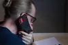 Multifunkcionális kártyatartó, 1 db-os, telefontartó, TROIKA "Hildecard"