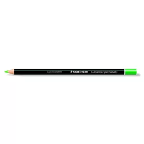   Jelölőceruza, mindenre író, vízálló (glasochrom), STAEDTLER "Lumocolor 108 20", zöld