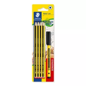 Grafitceruza készlet, tűfilccel, HB, hatszögletű, STAEDTLER "Noris® 120", 8+1 db