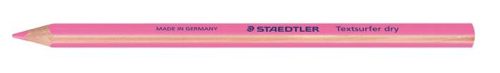 Szövegkiemelő ceruza, háromszögletű, STAEDTLER "Textsurfer Dry 128 64", neon rózsaszín