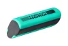 Grafitceruza készlet, hegyezővel, radírral, HB, STAEDTLER "Norix® 181", zöld