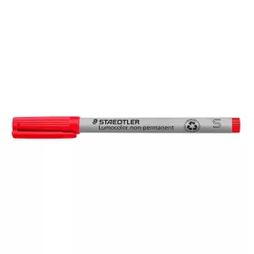   Alkoholmentes marker, OHP, 0,4 mm, STAEDTLER "Lumocolor® 311 S", piros