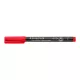 Alkoholos marker, OHP, 0,6 mm, STAEDTLER "Lumocolor® 318 F", piros