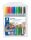 Filctoll készlet, 1-3 mm, kétvégű, kimosható, STAEDTLER "Noris® 320", 12 különböző szín