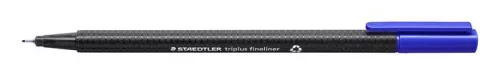 Tűfilc, 0,3 mm, STAEDTLER "Triplus 334", kék