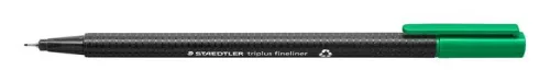 Tűfilc, 0,3 mm, STAEDTLER "Triplus 334", zöld