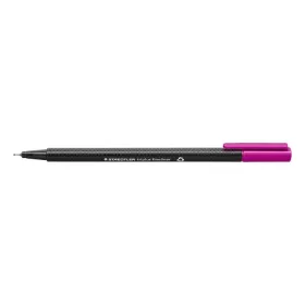 Tűfilc, 0,3 mm, STAEDTLER "Triplus 334", sötétmályva