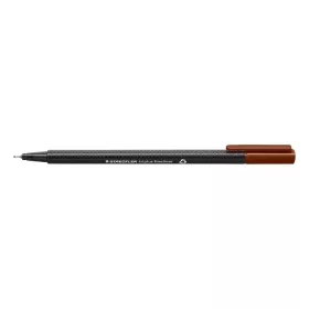 Tűfilc, 0,3 mm, STAEDTLER "Triplus 334", középbarna