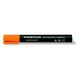 Alkoholos marker, 2-5 mm, vágott, STAEDTLER "Lumocolor® 350", narancssárga