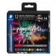 Kalligrafikus filctoll készlet, 2 mm, STAEDTLER "Pigment 375", 12 különböző szín