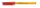 Golyóstoll, 0,3 mm, kupakos, STAEDTLER "Stick 430 F", piros