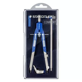 Körző készlet, precíziós, 4 darabos, STAEDTLER "Mars® comfort 552"