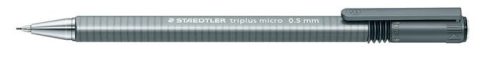 Nyomósirón, 0,5 mm, STAEDTLER "Triplus Micro 774", szürke