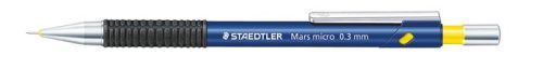 Nyomósirón, 0,3 mm, STAEDTLER "Mars micro 775", kék