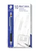 Nyomósirón, 0,5 mm, STAEDTLER "Mars micro 775", kék