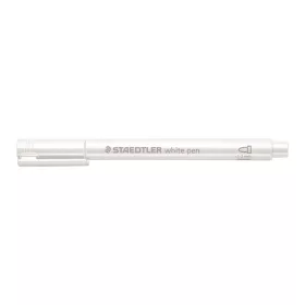   Dekormarker, 1-2 mm, kúpos, STAEDTLER "8323", fehér