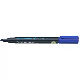   Alkoholos marker, 1-3 mm, kúpos, SCHNEIDER "Maxx 130", kék