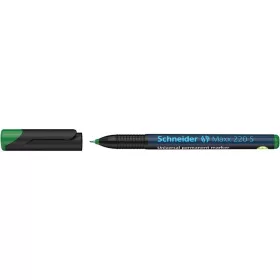   Alkoholos marker, OHP, 0,4 mm, SCHNEIDER "Maxx 220 S", zöld