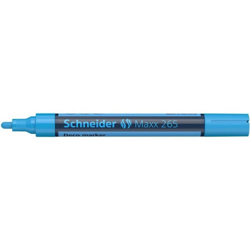Krétamarker, 2-3 mm, SCHNEIDER "Maxx 265", világos kék